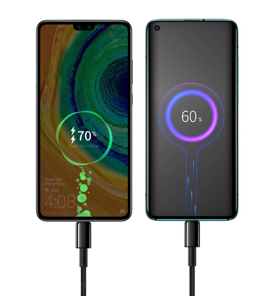 Baseus CATWJ-A01 Kabel USB-C – USB-C PD QC 100W 5A 480Mb/s 2m