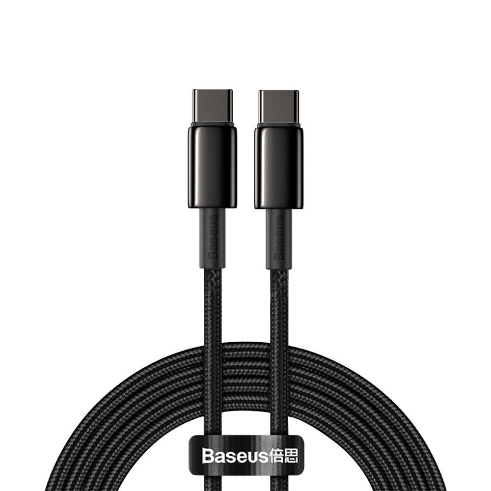 Baseus CATWJ-A01 Kabel USB-C – USB-C PD QC 100W 5A 480Mb/s 2m