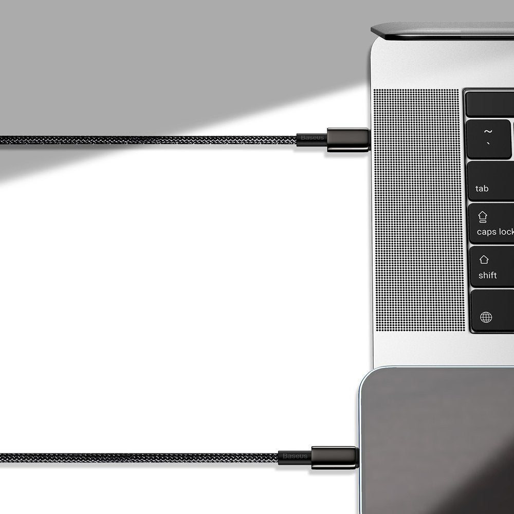 Baseus CATWJ-A01 Kabel USB-C – USB-C PD QC 100W 5A 480Mb/s 2m