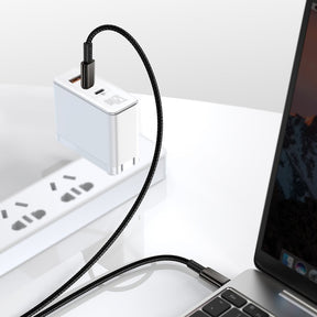 Baseus CATWJ-A01 Kabel USB-C – USB-C PD QC 100W 5A 480Mb/s 2m