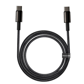 Baseus CATWJ-A01 Kabel USB-C – USB-C PD QC 100W 5A 480Mb/s 2m
