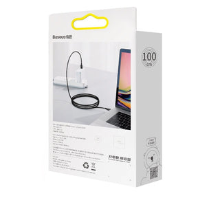 Baseus Superior CATYS-B01 Kabel USB-C – USB-C PD QC FCP 100W 5A 480Mb/s 1m