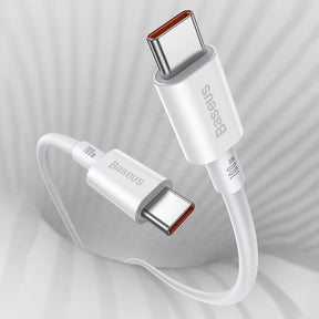 Baseus Superior CATYS-B01 Kabel USB-C – USB-C PD QC FCP 100W 5A 480Mb/s 1m