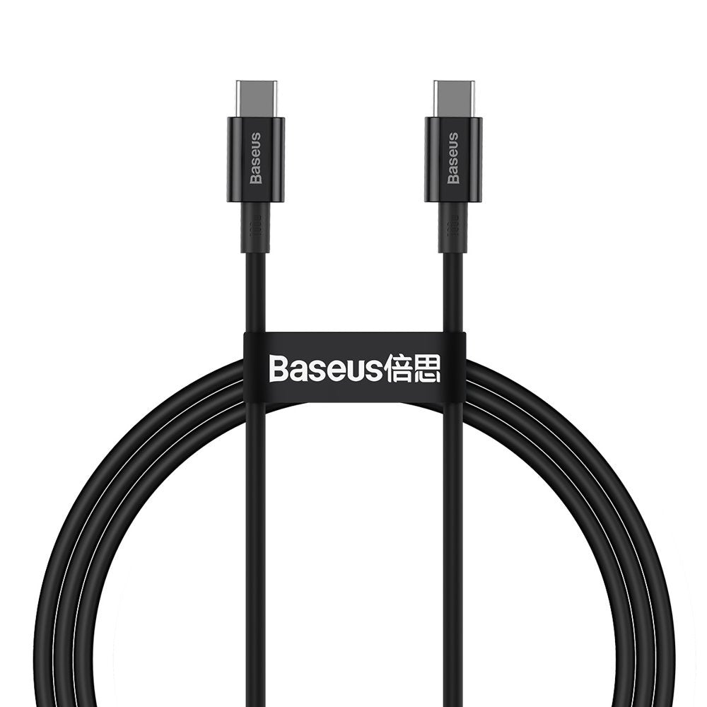 Baseus Superior CATYS-B01 Kabel USB-C – USB-C PD QC FCP 100W 5A 480Mb/s 1m