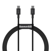 Baseus Superior CATYS-B01 Kabel USB-C – USB-C PD QC FCP 100W 5A 480Mb/s 1m