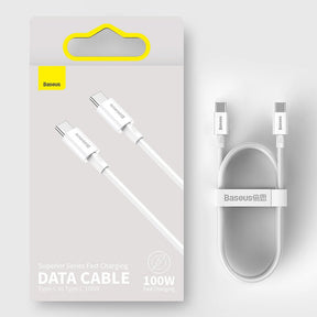 Baseus Superior CATYS-B01 Kabel USB-C – USB-C PD QC FCP 100W 5A 480Mb/s 1m