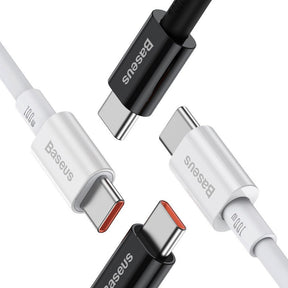 Baseus CATYS-C01 Kabel USB-C – USB-C PD QC FCP 100W 5A 480 Mb/s 2 m