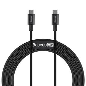 Baseus CATYS-C01 Kabel USB-C – USB-C PD QC FCP 100W 5A 480 Mb/s 2 m