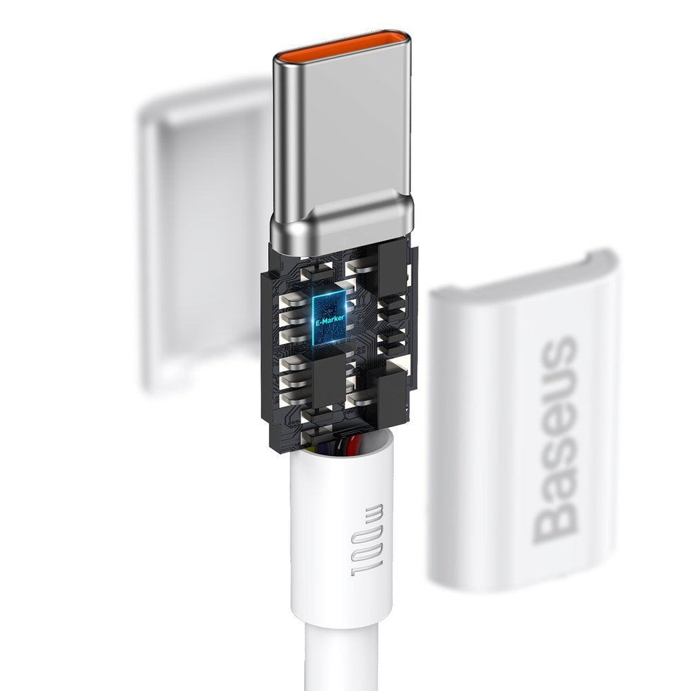 Baseus CATYS-C02 Kabel USB-C – USB-C PD QC FCP 100W 5A 2m