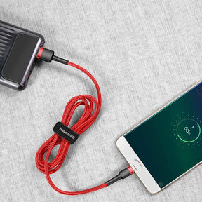 Baseus Cafule Cable CAMKLF-B09 Kabel USB-A / micro USB 2.4A 1 m