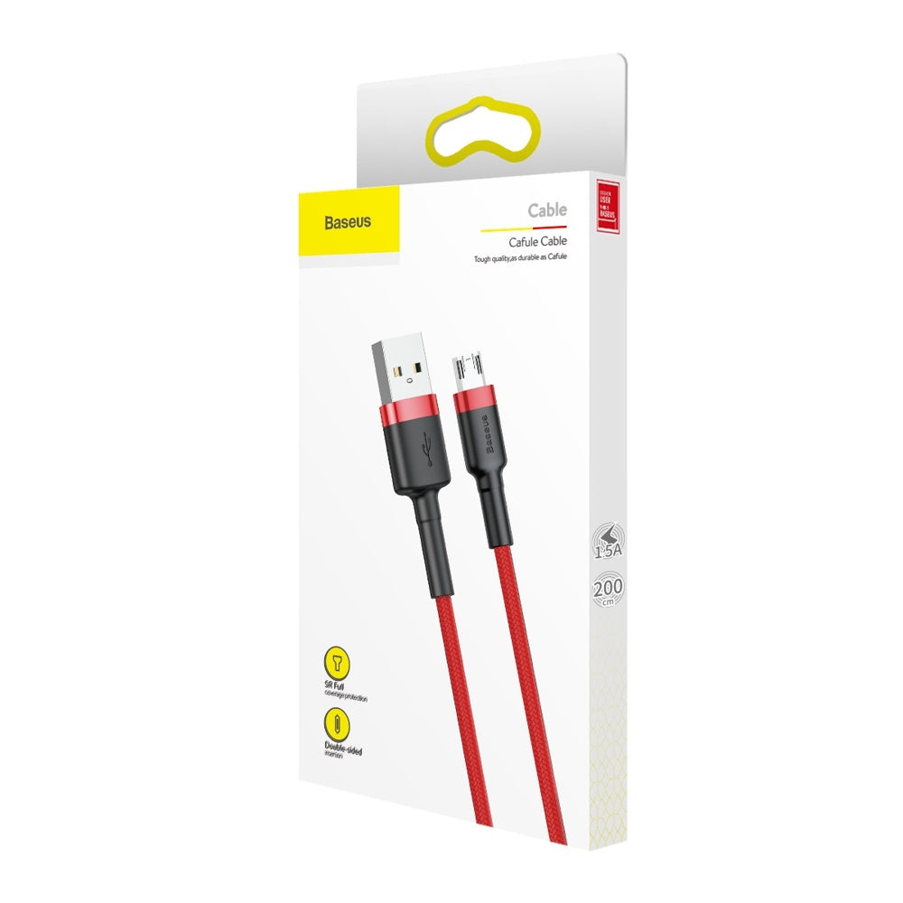 Baseus Cafule Cable CAMKLF-C09 USB-A / micro USB 1.5A 2 m