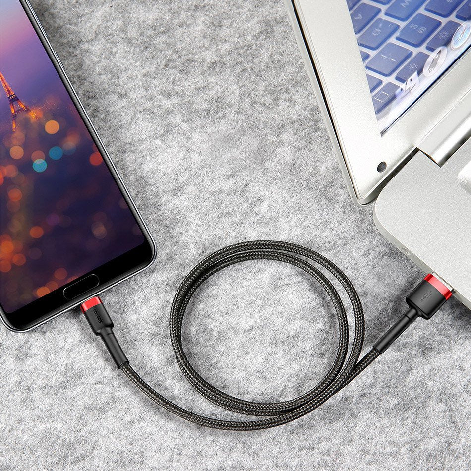 Baseus Cafule Cable Kabel USB-A / USB-C QC3.0 2A 3m