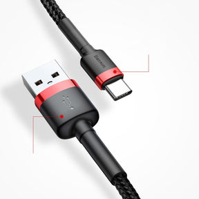 Baseus Cafule Cable Kabel USB-A / USB-C QC3.0 2A 3m