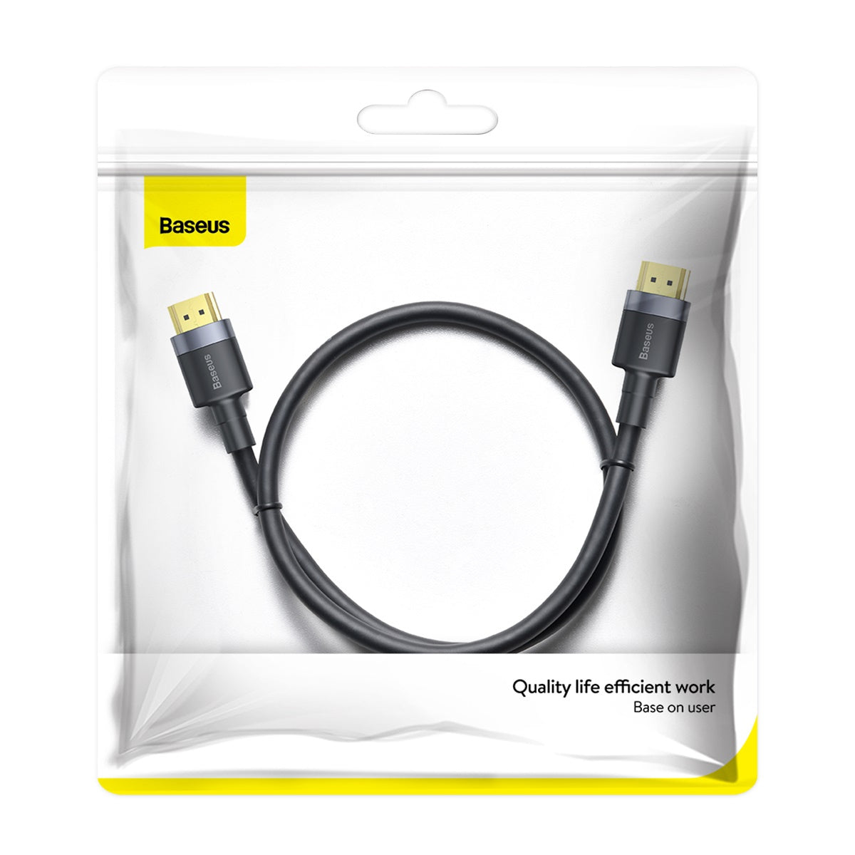 Kabel Baseus Cafule HDMI / HDMI 2.0 4K 60 Hz 3D 18 Gbps 1m