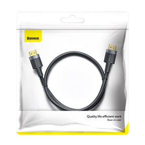 Kabel Baseus Cafule HDMI / HDMI 2.0 4K 60 Hz 3D 18 Gbps 1m