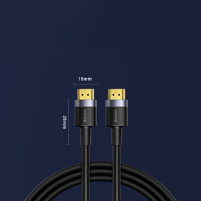 Baseus Cafule Kabel HDMI / HDMI 2.0 4K 60 Hz 3D 18 Gbps 2 m