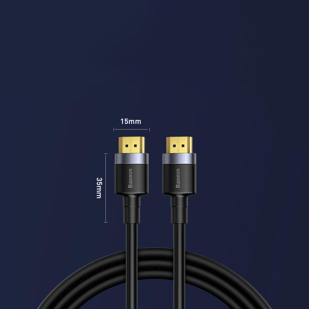 Kabel Baseus Cafule HDMI / HDMI 2.0 4K 60 Hz 3D 18 Gbps 3 m