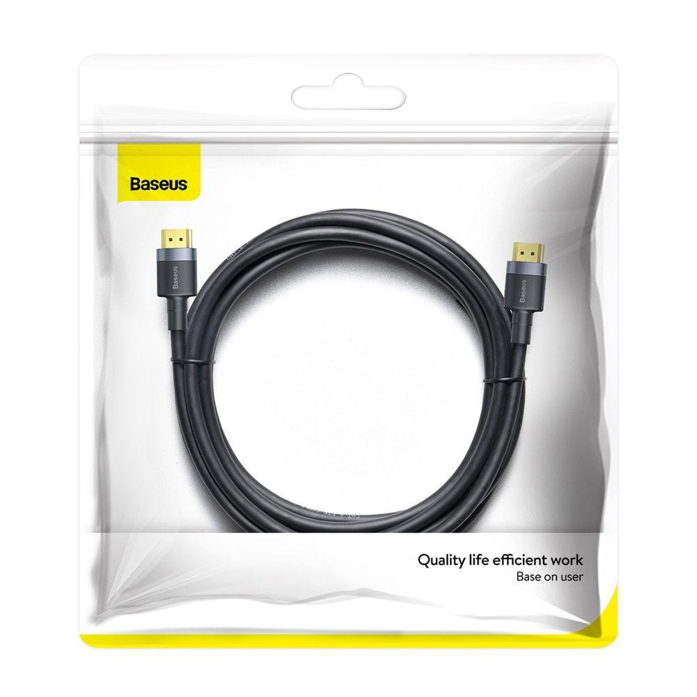 Kabel Baseus Cafule HDMI / HDMI 2.0 4K 60 Hz 3D 18 Gbps 3 m