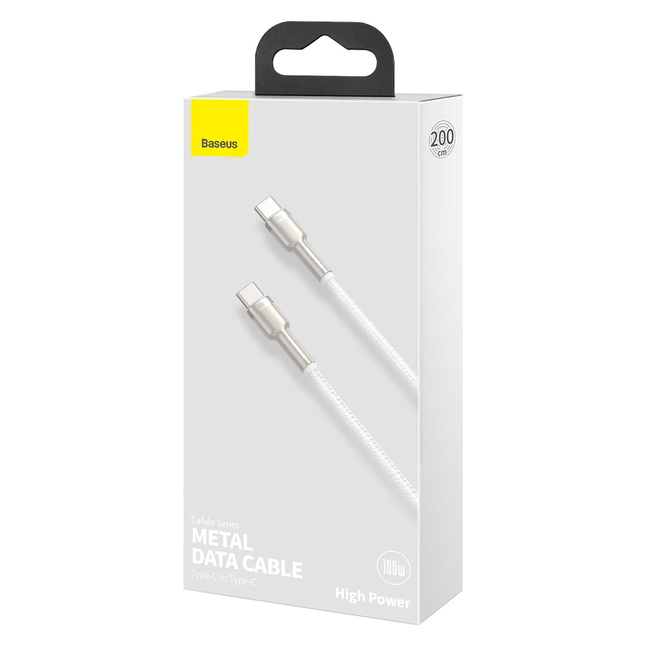 Baseus Cafule Metal Kabel USB-C – USB-C 100W 2m
