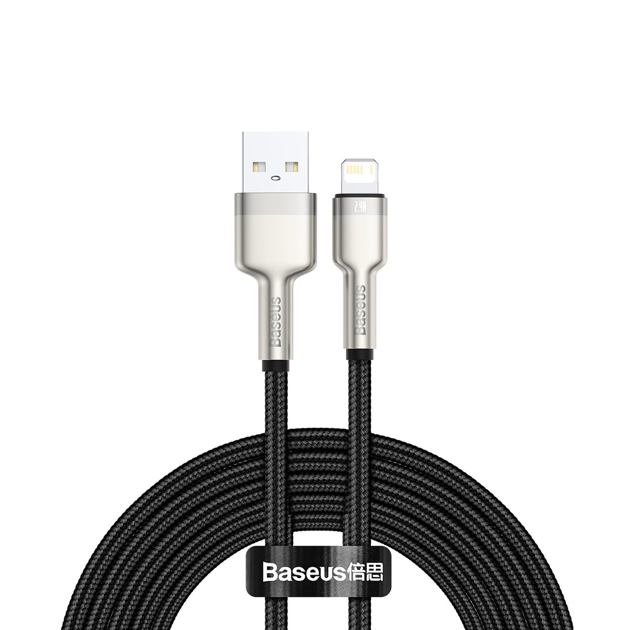Baseus Cafule Series Metal Data Kabel USB-A / Lightning 2.4A 1m