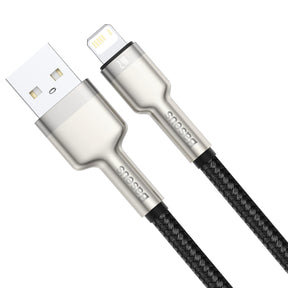 Baseus Cafule Series Metal Data Kabel USB-A / Lightning 2.4A 1m