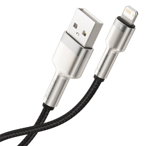 Baseus Cafule Series Metal Data Kabel USB-A / Lightning 2.4A 1m