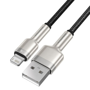 Baseus Cafule Series Metal Data Kabel USB-A / Lightning 2.4A 1m