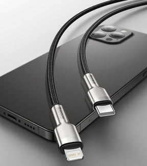 Kabel Baseus Cafule Series Metal Data USB-C / Lightning 20W PD 1 m