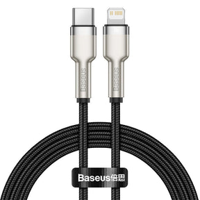Kabel Baseus Cafule Series Metal Data USB-C / Lightning 20W PD 1 m