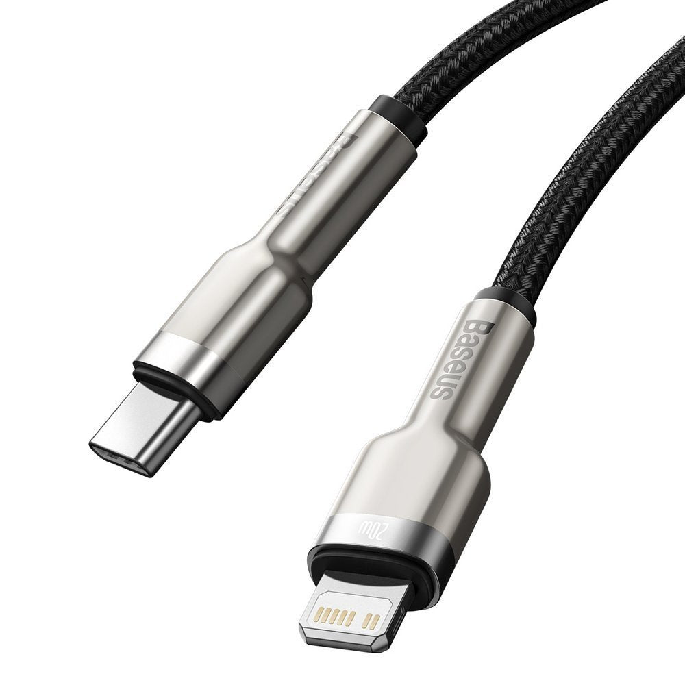 Kabel Baseus Cafule Series Metal Data USB-C / Lightning 20W PD 1 m