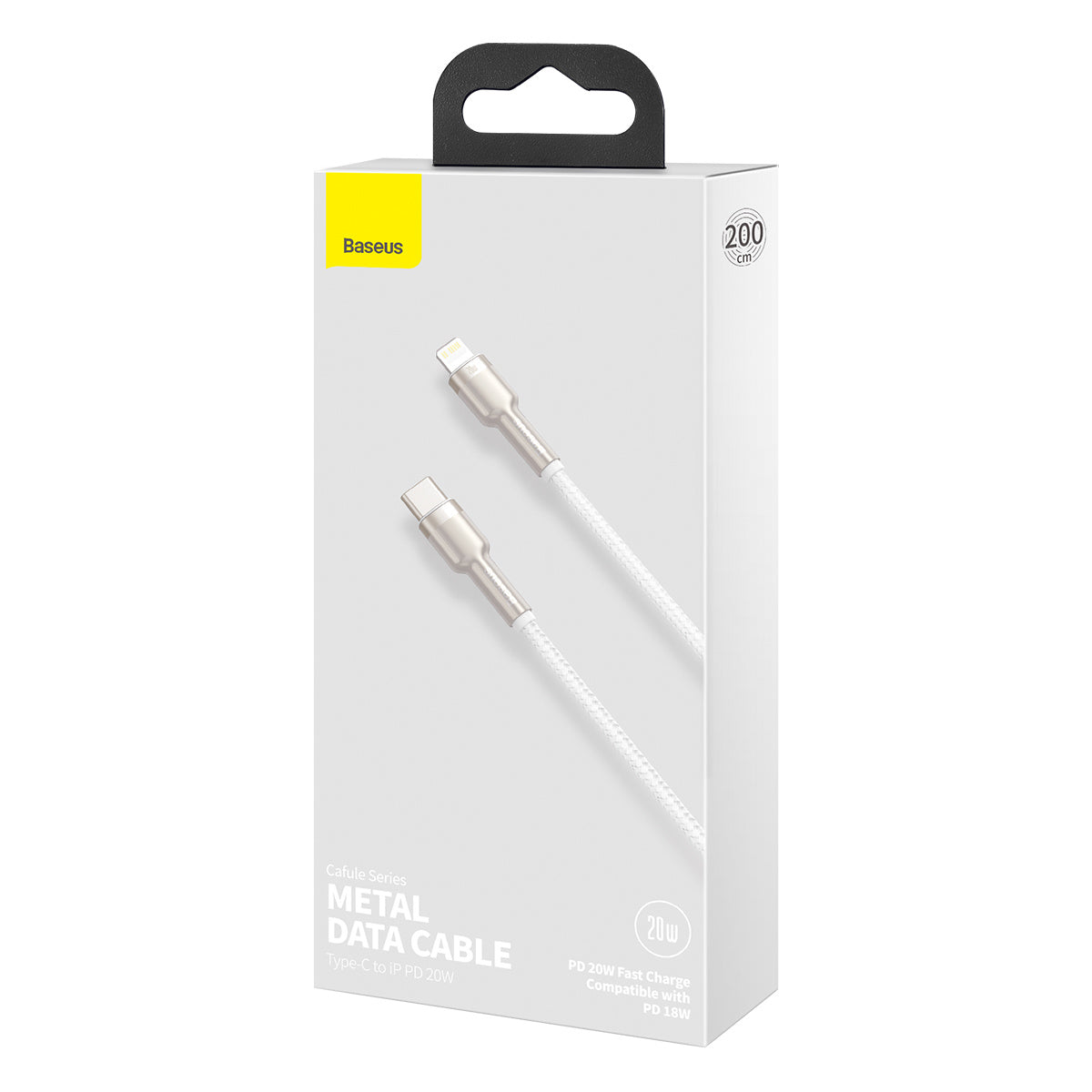 Baseus Cafule Series Metal Data Kabel USB-C / Lightning 20W PD 2 m