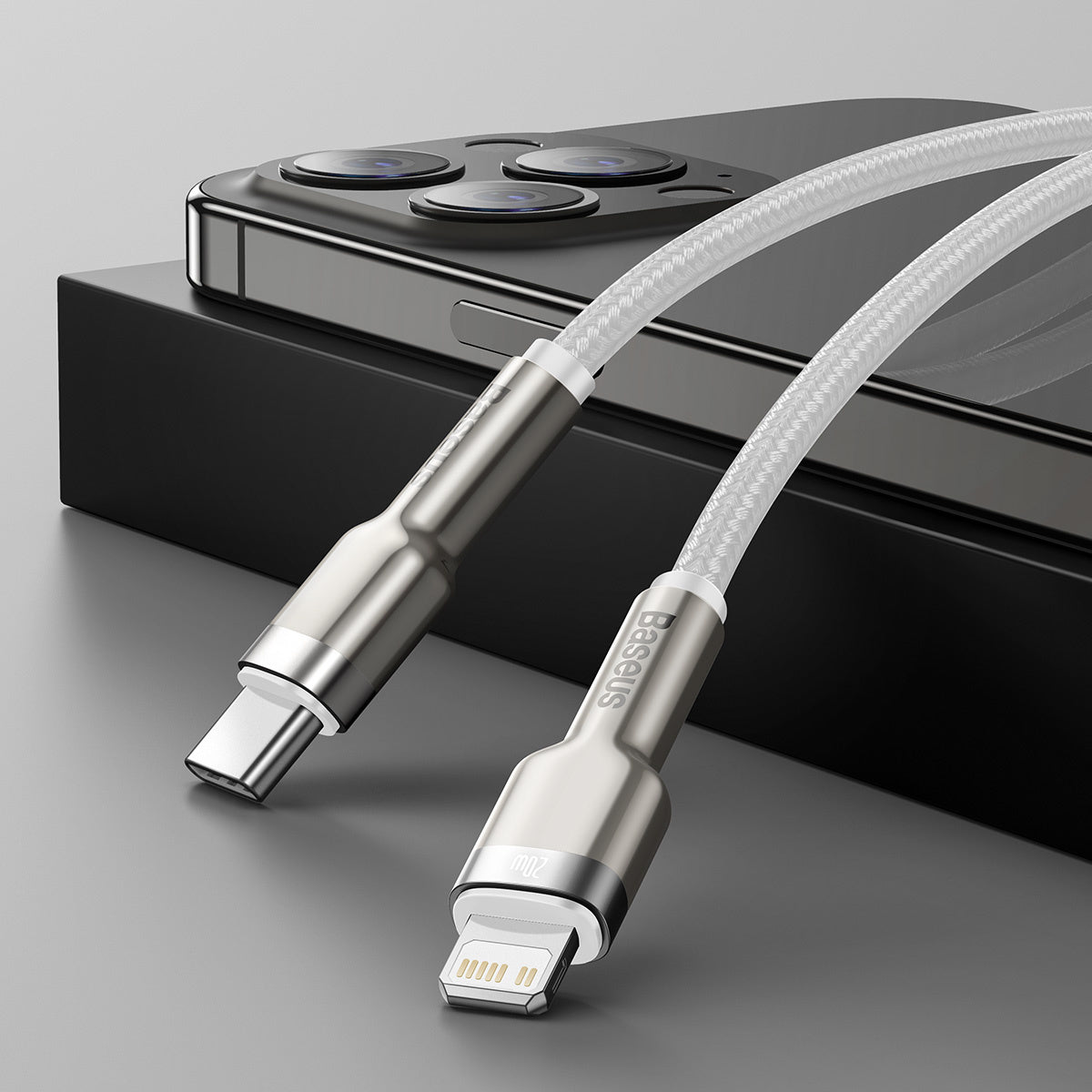Baseus Cafule Series Metal Data Kabel USB-C / Lightning 20W PD 2 m