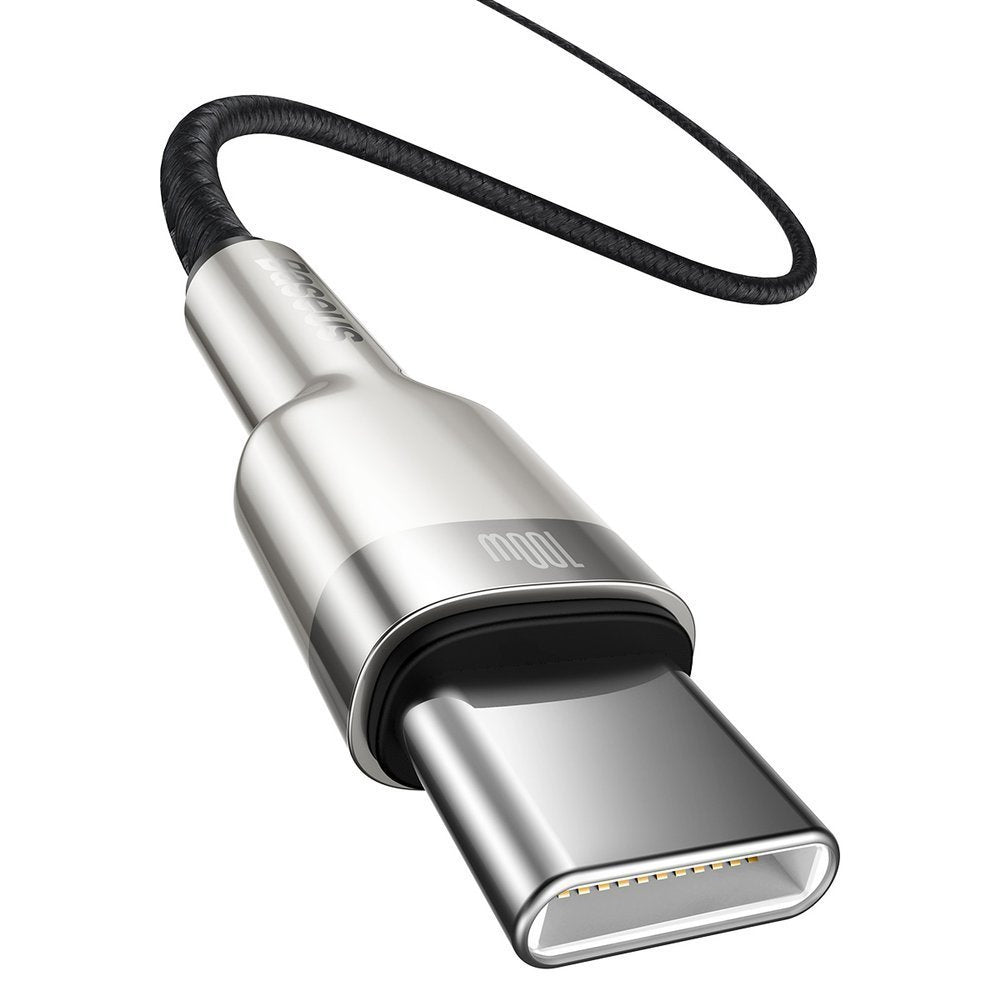 Kabel Baseus Cafule Series Metal Data USB-C / USB-C PD QC SCP 100W 5A 2 m