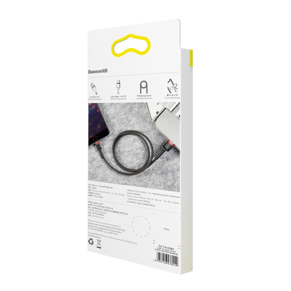 Kabel Baseus Cafule USB-A / Lightning 1.5A QC 3.0 2 m