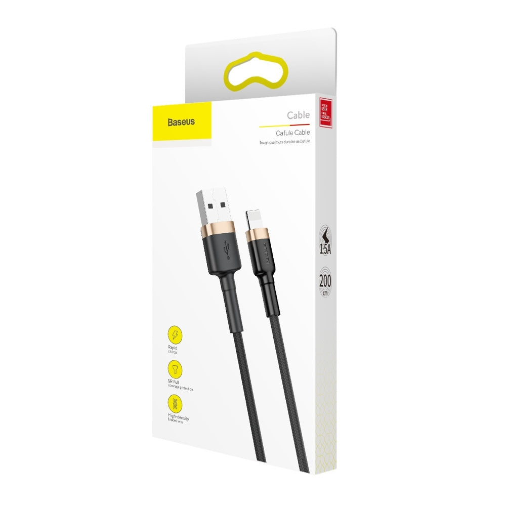 Kabel Baseus Cafule USB-A / Lightning 1.5A QC 3.0 2 m