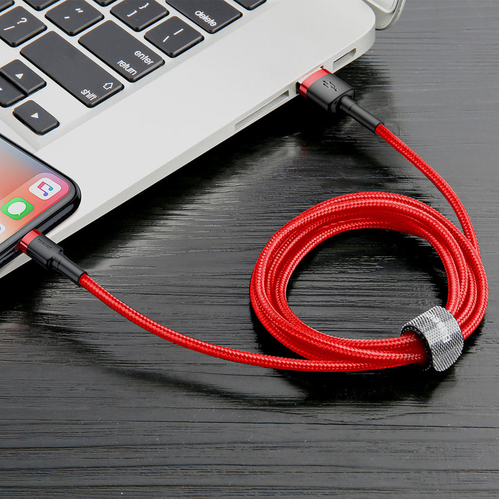 Baseus Cafule Kabel USB-A / Lightning 1.5A QC 3.0 2 m