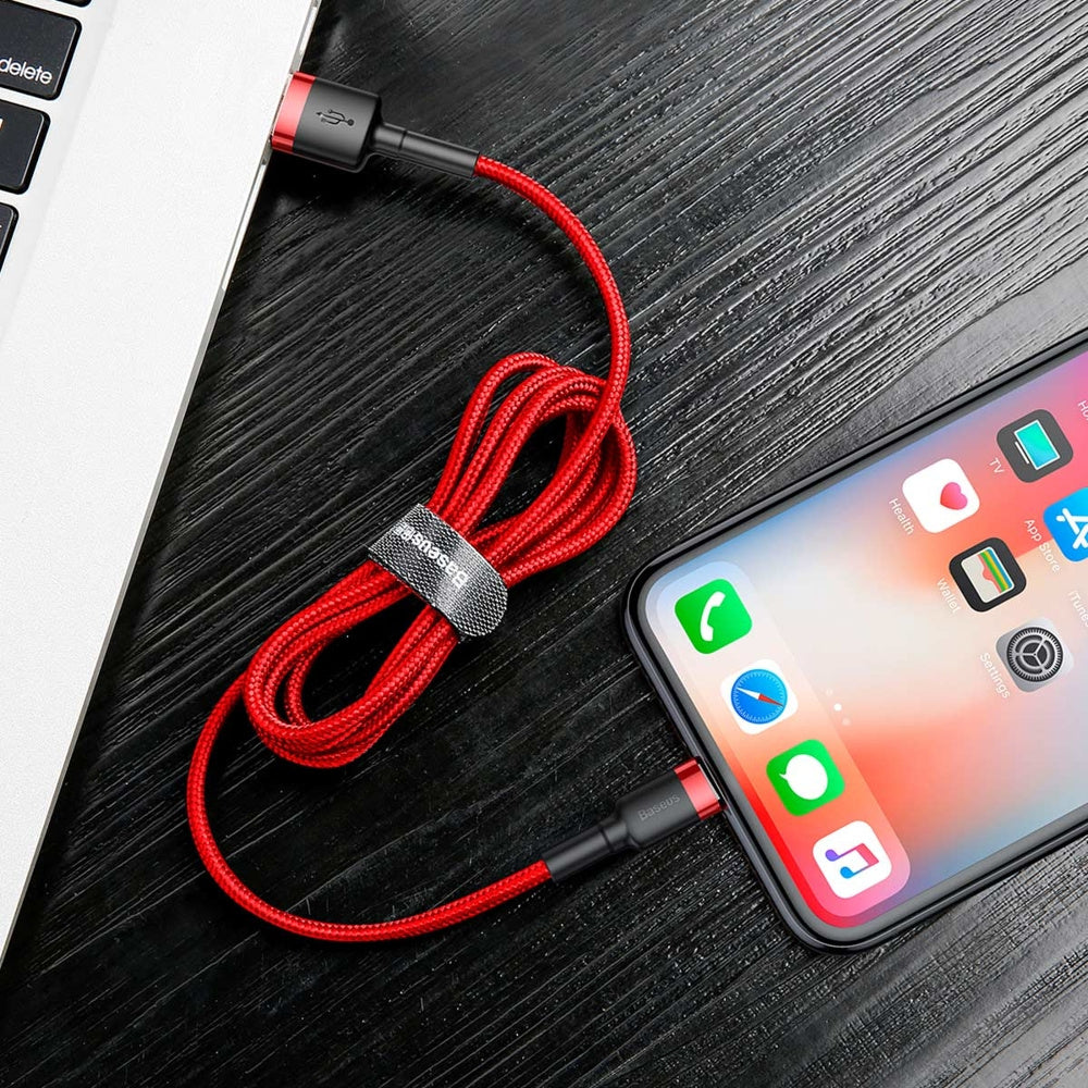 Baseus Cafule Kabel USB-A / Lightning 1.5A QC 3.0 2 m