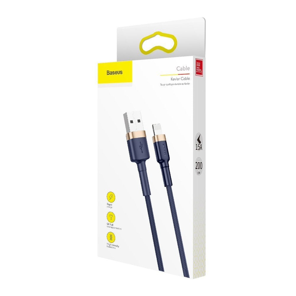 Kabel Baseus Cafule USB-A / Lightning 1.5A QC 3.0 2 m