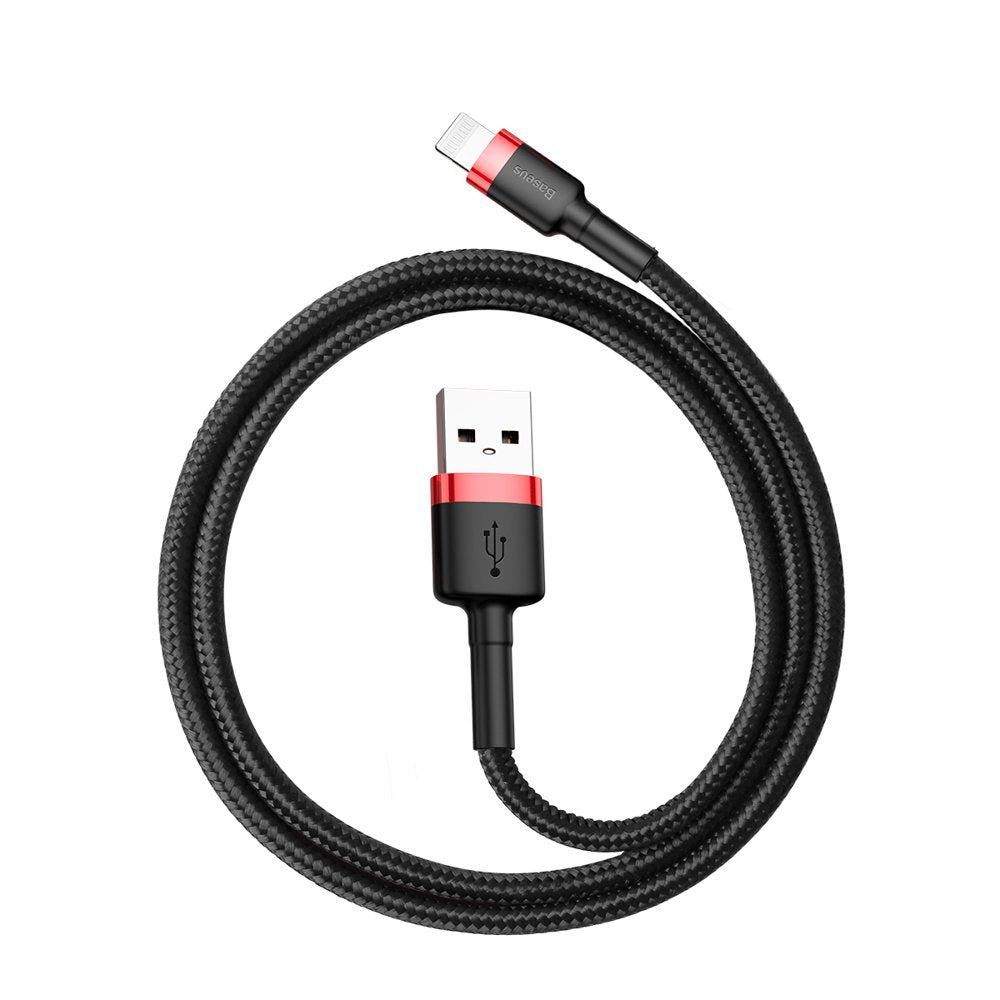 Kabel Baseus Cafule USB-A / Lightning 2.4A QC 3.0 0.5 m