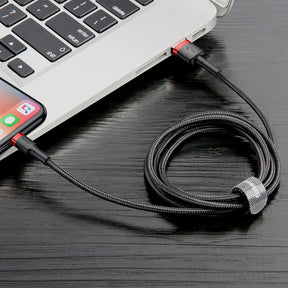 Kabel Baseus Cafule USB-A / Lightning 2.4A QC 3.0 1 m