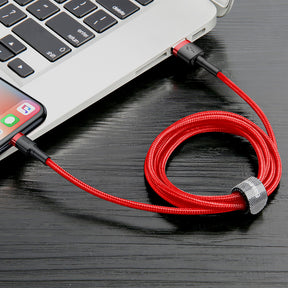 Kabel Baseus Cafule USB-A / Lightning 2.4A QC 3.0 1 m