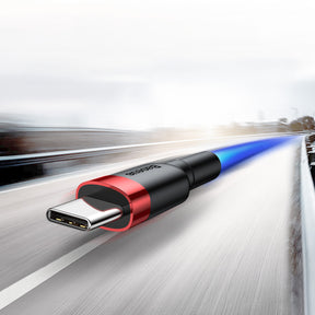 Kabel Baseus Cafule USB-A / USB-C QC 3.0 3A 0.5 m