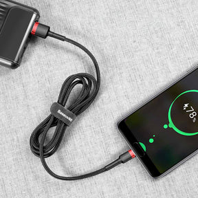 Kabel Baseus Cafule USB-A / USB-C QC 3.0 3A 0.5 m