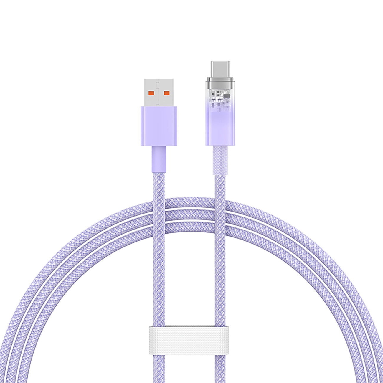 Kabel Baseus Explorer 100W USB-A - USB-C z inteligentnym czujnikiem temperatury 1m