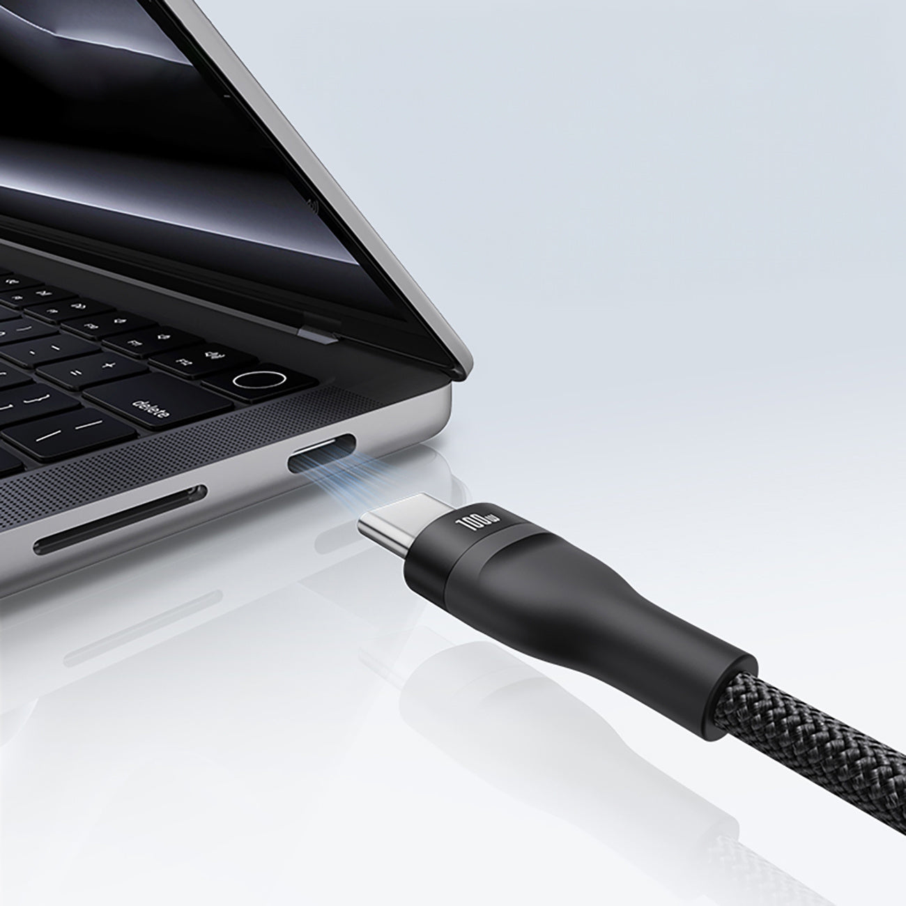 Baseus Flash Series 3 100W Kabel 3w1 USB-C - 3xUSB-C 1,5m