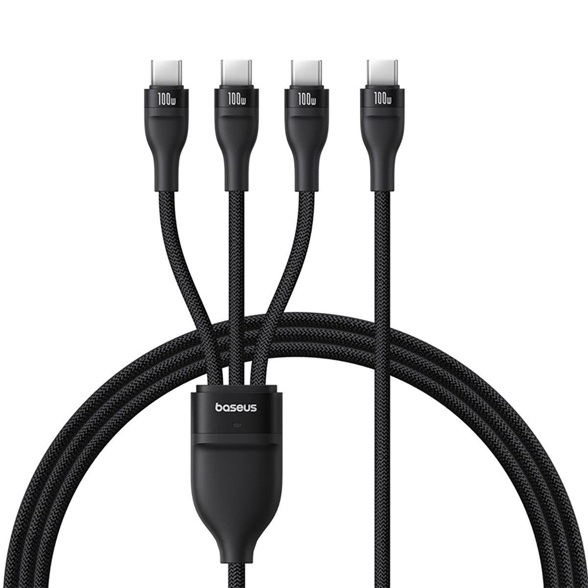 Kabel Baseus Flash Series 3 100W 3w1 USB-C - 3xUSB-C 1,5m