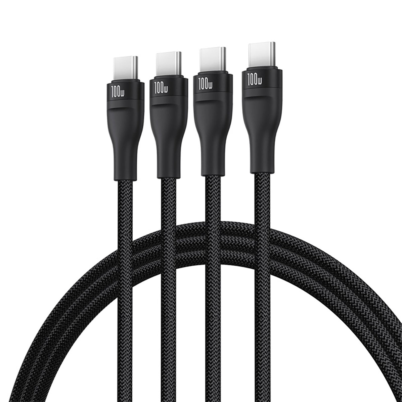 Baseus Flash Series 3 100W Kabel 3w1 USB-C - 3xUSB-C 1,5m