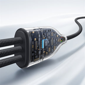 Baseus Flash Series 3 100W Kabel 3w1 USB-C - 3xUSB-C 1,5m