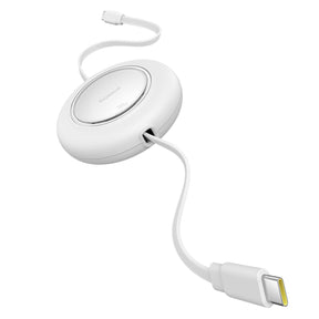 Baseus Free2Pull Mini Kabel zwijany USB-C - USB-C 100W 2m