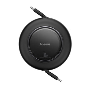Baseus Free2Pull Mini Kabel zwijany USB-C - USB-C 100W 2m
